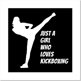 Girl Woman Kickboxer Muay Thai Posters and Art